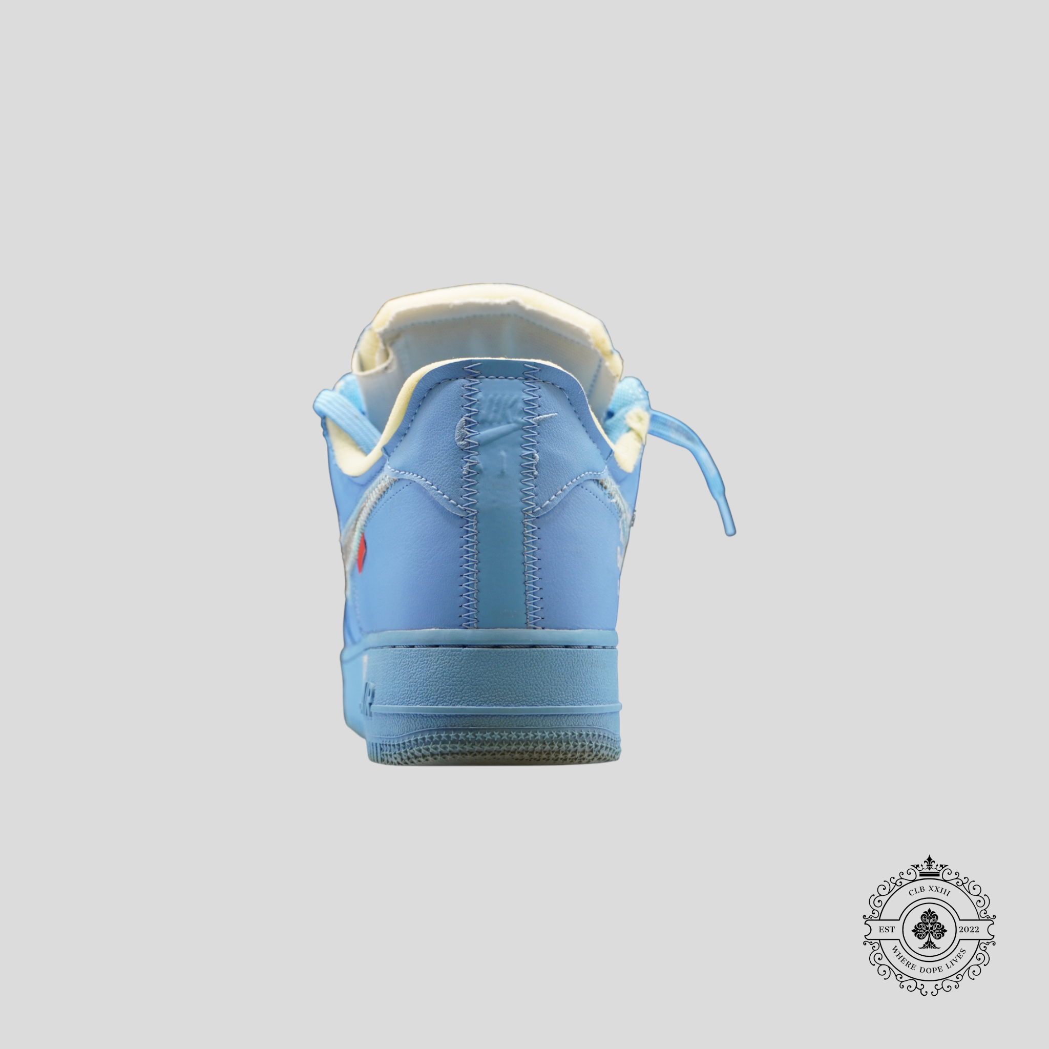 Nike Air Force 1 Low Off-White Mca University Blue - Preowned