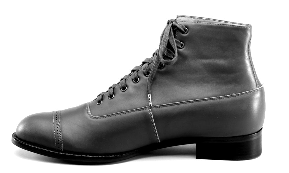 Noble Men's Vintage Lace-Up Boots (Blue)